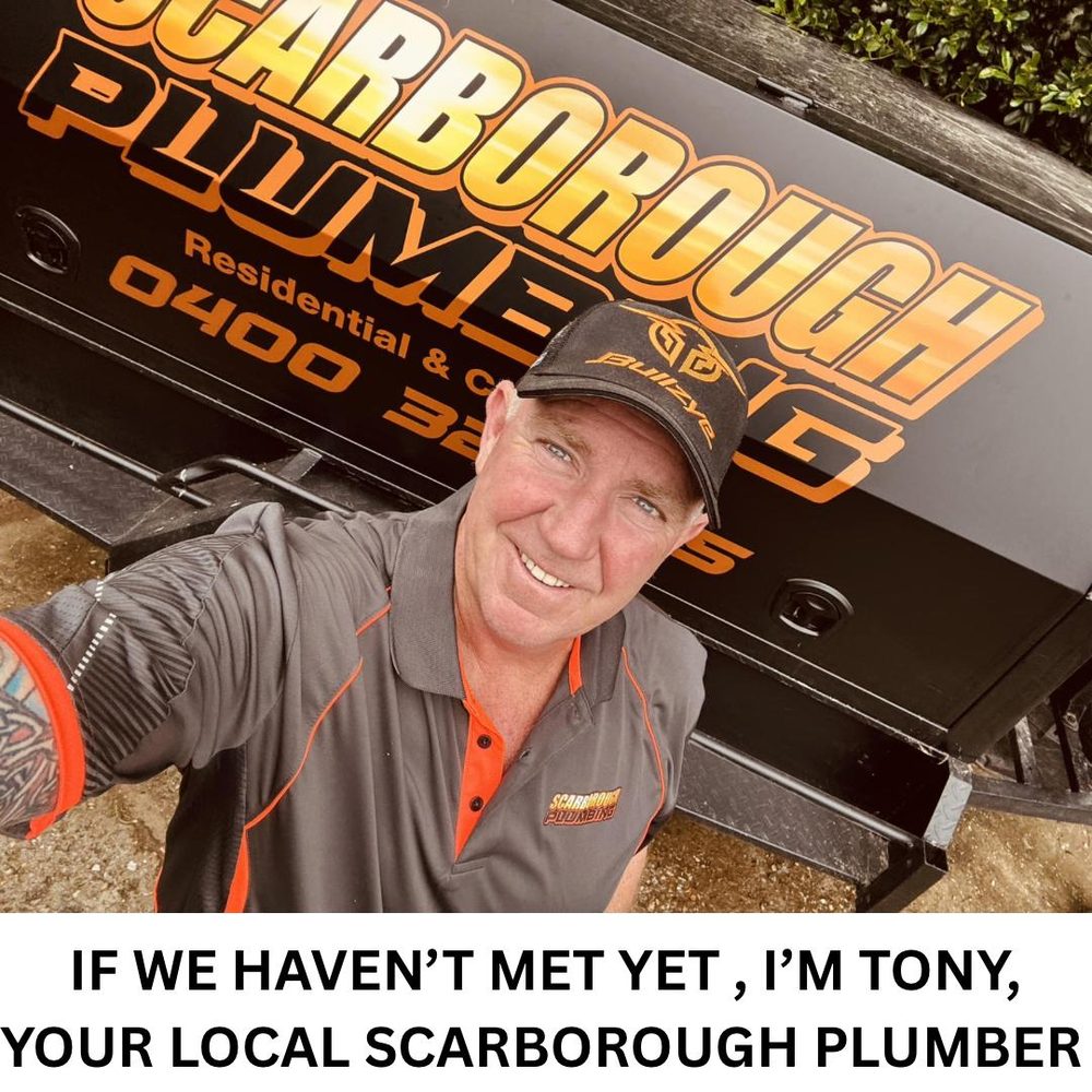Tony from Scarborough Plumbing — your local licensed plumber in Scarborough, QLD